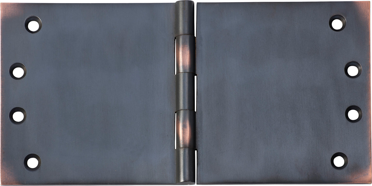 Hinge Broad Butt Antique Copper H100xW200xT4mm