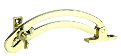 Drake & Wrigley 1011 Quadrant Stay Length - 38mm x Width - 50mm x Height - 168mm In 7 Colours : Chrome ,Florentine Bronze ,Oil Rubbed Bronze ,Brass Plate ,Satin Bronze ,Satin Chrome Plate ,Satin Nickle Plate