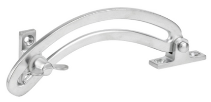 Drake & Wrigley 1011 Quadrant Stay Length - 38mm x Width - 50mm x Height - 168mm In 7 Colours : Chrome ,Florentine Bronze ,Oil Rubbed Bronze ,Brass Plate ,Satin Bronze ,Satin Chrome Plate ,Satin Nickle Plate