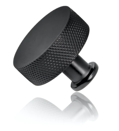 Mardeco 1197 Cabinet Knob Diameter Size 30mm Available in 4 Colours : Black ,Brushed Nickel ,Bronze & Satin Brass
