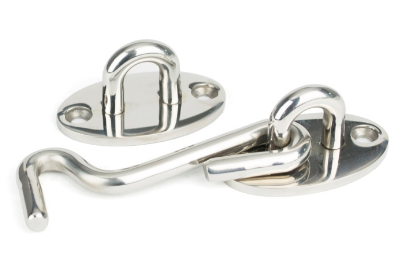 Jaeco Marine Grade Cabin Hook 316 S/S Polished Stainless In 5 Sizes : 75mm ,100mm ,125mm ,150mm ,200mm