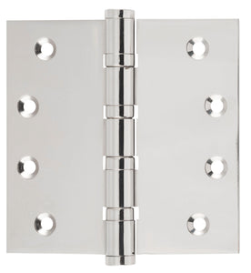 Hinge Ball Bearing Polished Nickel H100xW100xT3mm