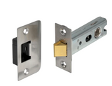 JNF 6070 Tubular Latch 57mm Heavy Duty SS with D Strike Finish Available In 4 Colours : Black ,Bronze ,Satin Brass ,Stainless steel