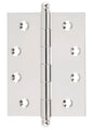 Hinge Loose Pin Polished Nickel H100xW75xT3mm