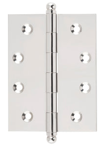 Hinge Loose Pin Polished Nickel H100xW75xT3mm