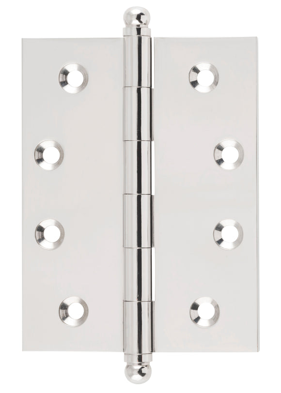 Hinge Loose Pin Polished Nickel H100xW75xT3mm