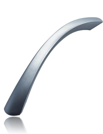 Mardeco 3090 Kitchen Cabinet Handle 128mm Finish Brushed Nickel & Satin Chrome
