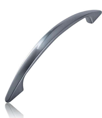 Mardeco 3126 Kitchen Cabinet Handle Size CC 128mm & 288mm Finish Brushed Nickel & Satin Chrome
