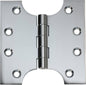 Hinge Parliament Chrome Plated H100xW100xT4mm