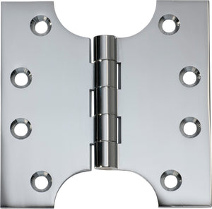 Hinge Parliament Chrome Plated H100xW100xT4mm