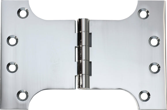 Hinge Parliament Chrome Plated H100xW150xT4mm