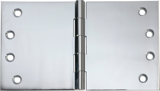 Hinge Broad Butt Chrome Plated H100xW175xT4mm
