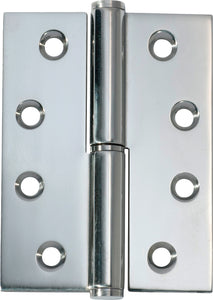 Hinge Lift Off Right Hand Chrome Plated H100xW75xT2.5mm