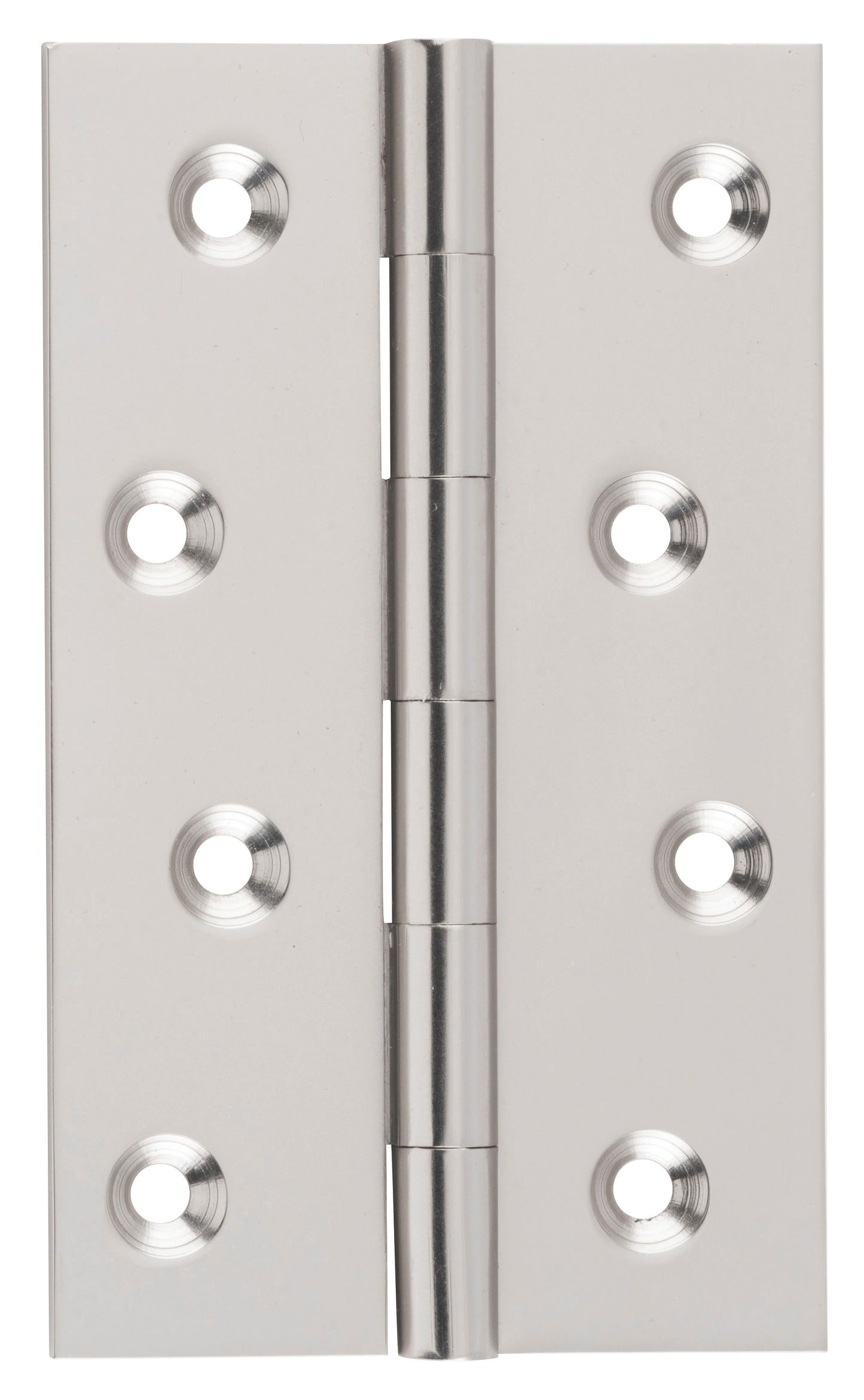 Hinge Fixed Pin Satin Nickel H100xW60xT2.5mm