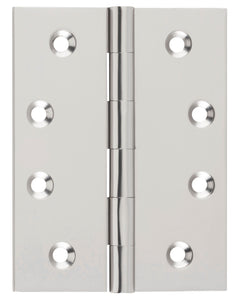 Hinge Fixed Pin Satin Nickel H100xW75xT3mm