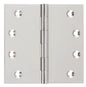 Hinge Fixed Pin Satin Nickel H100xW100xT3mm