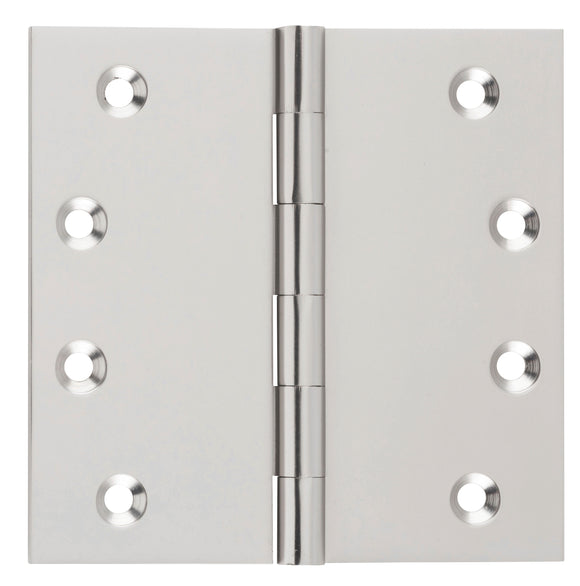 Hinge Fixed Pin Satin Nickel H100xW100xT3mm