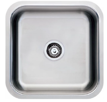 MERCER EL101 REMO LAUNDRY BOWL UNDER MOUNT NO OVERFLOW & WITH OVERFLOW ...