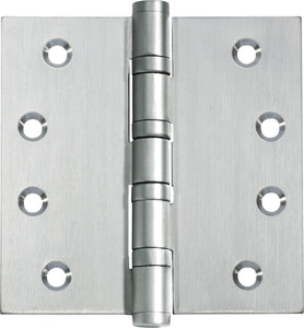 Hinge Ball Bearing Satin Chrome H100xW100xT3mm
