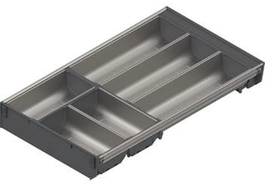 BLUM ORGA-LINE Cutlery Insert M heightt 98.50mm,width 280mm x length 450-550mm ( 3 sizes ) NL  ( Includes 3 medium & 3 small trays)