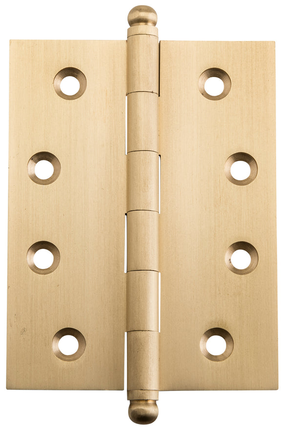 Hinge Loose Pin Satin Brass H100xW75xT3mm