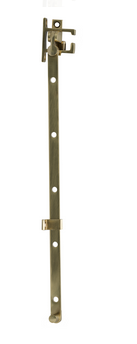 MILES NELSON CASEMENT STAY 350MM TO SUIT SEALED / NON SEALED WINDOWS IN 5 COLOURS : BRASS ,CHROME PLATE ,FLORENTINE BRONZE ,SATIN CHROME ,SATIN NICKEL FINISH