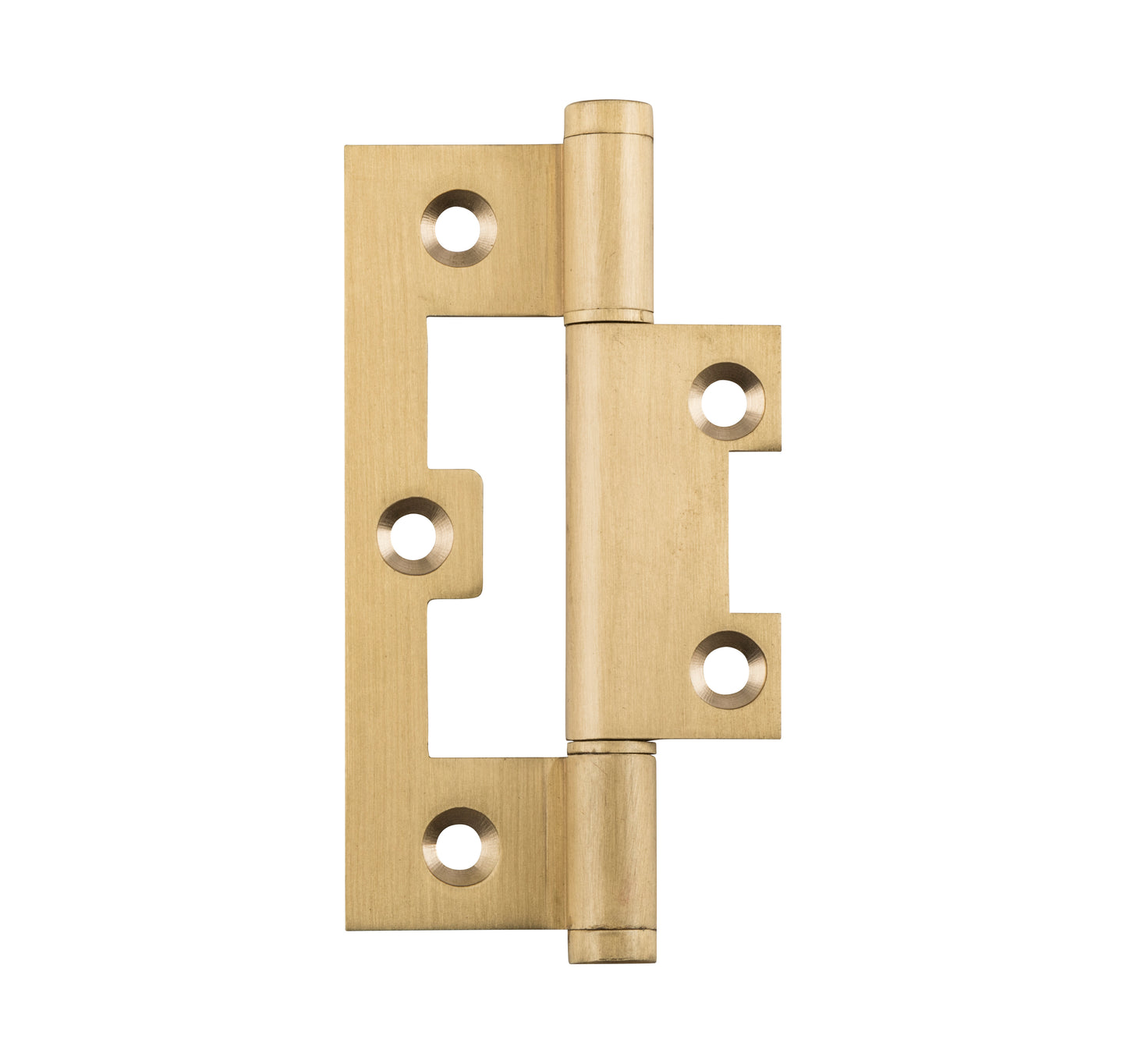 Hinge Hirline Satin Brass H89xW35xT2mm