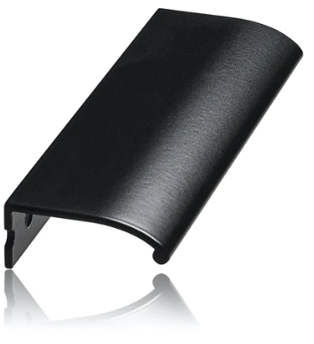Mardeco 4021 Estrada Kitchen Cabinet Handle Finish Black - Overall Sizes Available In 4 Sizes : 60mm ,120mm ,240mm ,400mm