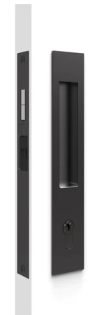 Mardeco 8104 M Series Flush Pull Euro Lock Set - Available In 7 Colours : Black ,Bronze ,Brushed Nickel ,Brushed Satin Chrome ,Polished Chrome ,Satin Brass ,Satin Chrome