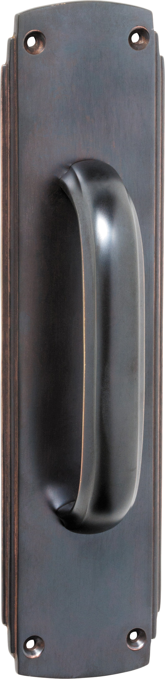 Pull Handle Art Deco Antique Copper H240xW60mm