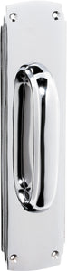 Pull Handle Art Deco Chrome Plated H240xW60mm