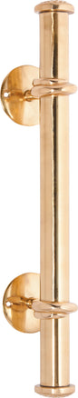 Pull Handle Bar Polished Brass H420xP92mm