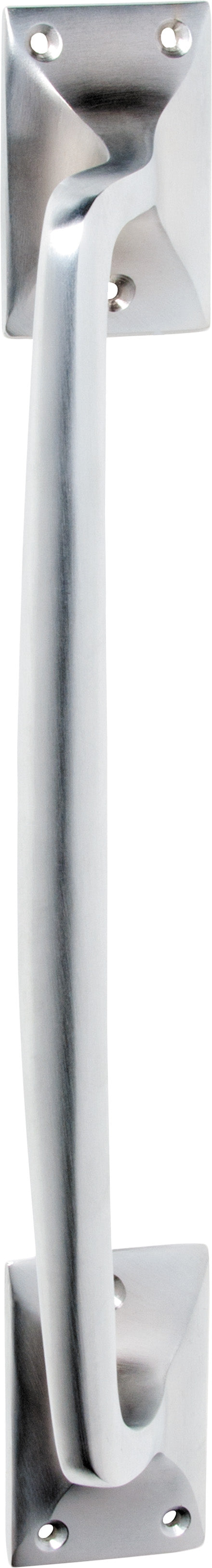 Pull Handle Classic Offset Satin Chrome H305xW42xP60mm