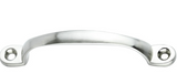 Jaeco Single Hole Drawer Pull Handles 110mm ctrs In 3 Colours : Black ,Chrome ,Satin Nickel
