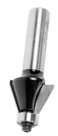 T-CUT  CHAMFERING ROUTER BIT AVAILABLE IN 5 SIZES  : 25.4mm ,28.6mm,35.0mm , 47.6mm, 57.1mm  ( 1/2" Shank )