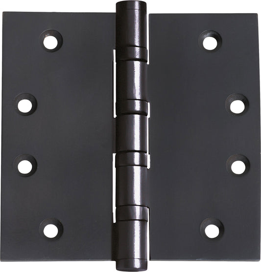 Hinge Ball Bearing Matt Black H100xW100xT3mm