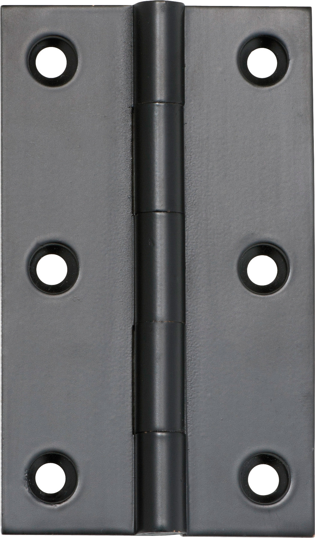 Hinge Fixed Pin Matt Black H89xW50xT2.5mm