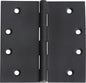Hinge Fixed Pin Matt Black H100xW100xT3mm