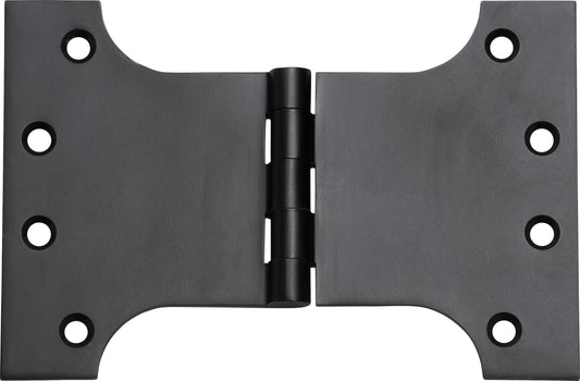 Hinge Parliament Matt Black H100xW150xT4mm