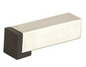Jaeco Wall Mounted Door Stop Brushed Stainless In 2 Sizes : Cylindrical ,Square