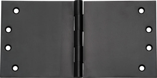 Hinge Broad Butt Matt Black H100xW200xT4mm