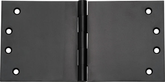 Hinge Broad Butt Matt Black H100xW200xT4mm