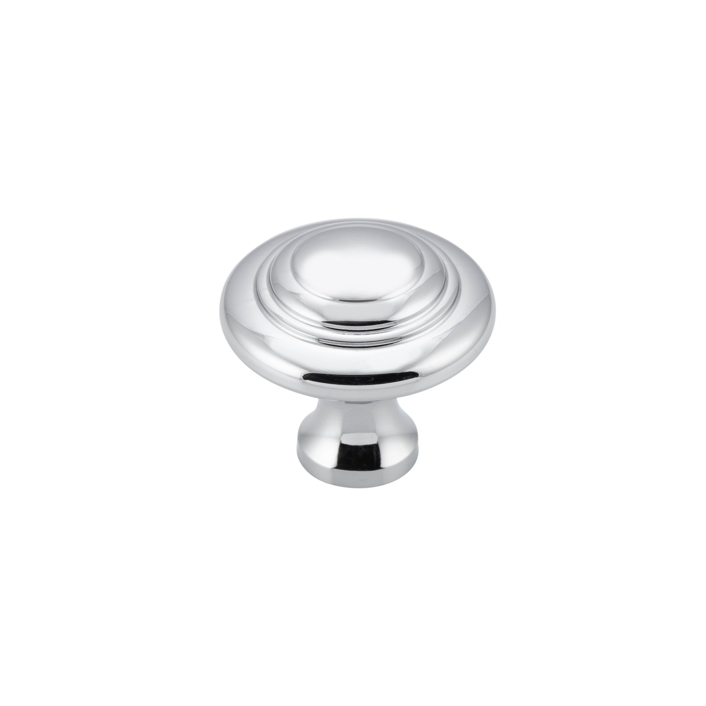 Cupboard Knob Domed Chrome Plated D25xP24mm