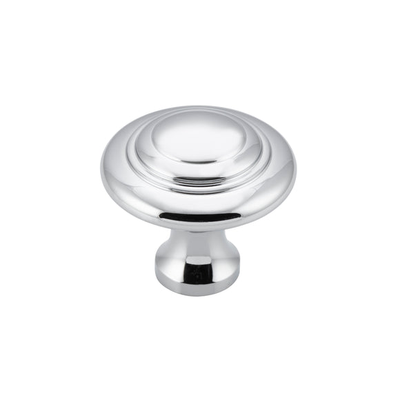 Cupboard Knob Domed Chrome Plated D32xP29mm
