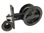 MILES NELSON CAVITY DOOR SLIDER PRIVACY SET ROUND WITH FINGER PULL BLACK VISUAL PACK   IN 4 COLOURS : BLACK ,SATIN CHROME ,SATIN GRAPHITE ,SATIN NICKEL