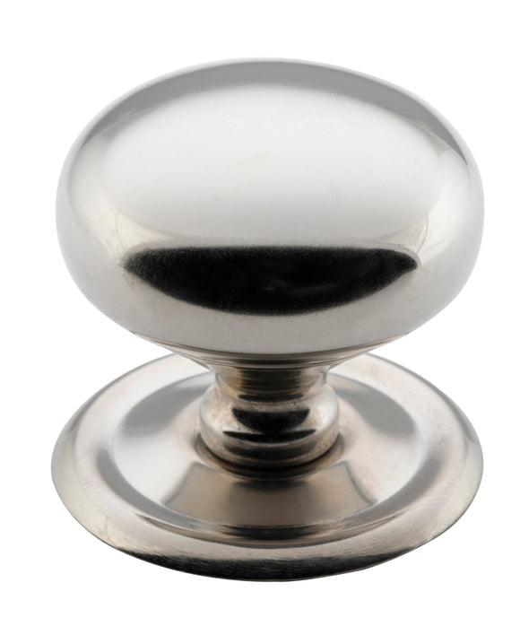 Cupboard Knob Classic Satin Nickel D38xP36mm