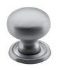 Cupboard Knob Classic Satin Chrome D25xP28mm