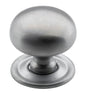 Cupboard Knob Classic Satin Chrome D32xP33mm