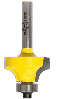 ECONOCUT ROUNDING OVER BIT - ROUTER BIT AVAILABLE IN 4 SIZE : 6.35mm ...