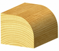 ECONOCUT ROUNDING OVER BIT - ROUTER BIT AVAILABLE IN 4 SIZE : 6.35mm, 7.9mm, 9.5mm, 12.7mm